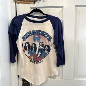 Vintage Aerosmith Raglan